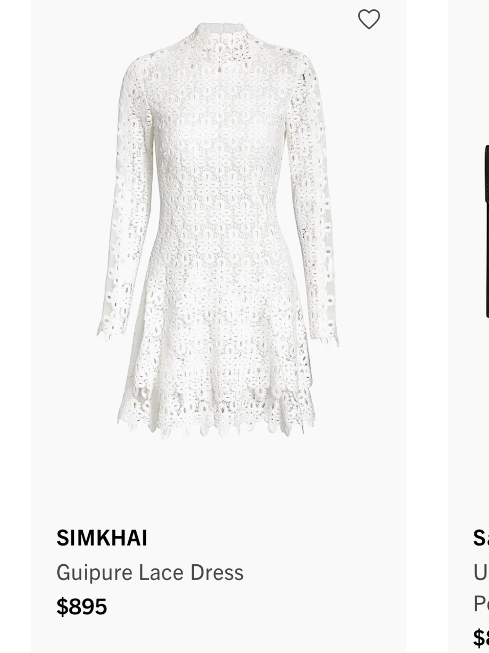 Simkhai white dress
